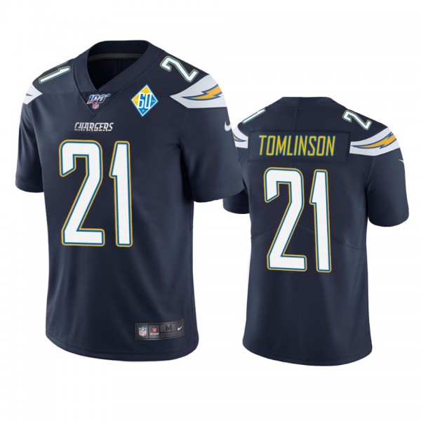 Los Angeles Chargers LaDainian Tomlinson Navy 60th...