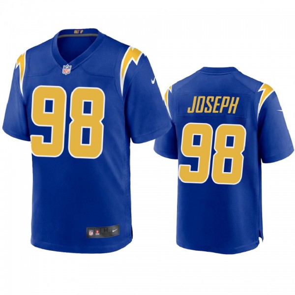 Los Angeles Chargers Linval Joseph Royal 2020 Game...