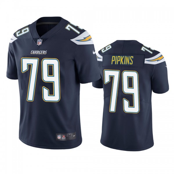 Los Angeles Chargers Trey Pipkins Navy 2019 NFL Draft Vapor Limited Jersey