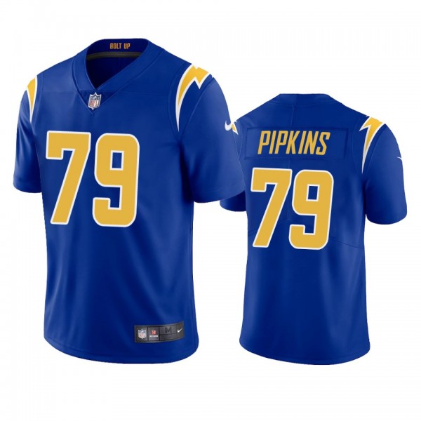 Los Angeles Chargers Trey Pipkins Royal 2020 2nd A...