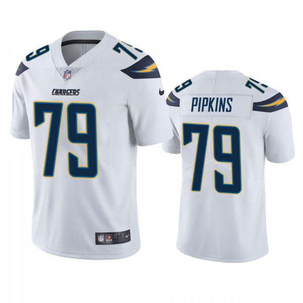 Los Angeles Chargers Trey Pipkins White 2019 NFL D...