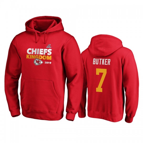 Kansas City Chiefs Harrison Butker Red 2019 NFL Pl...