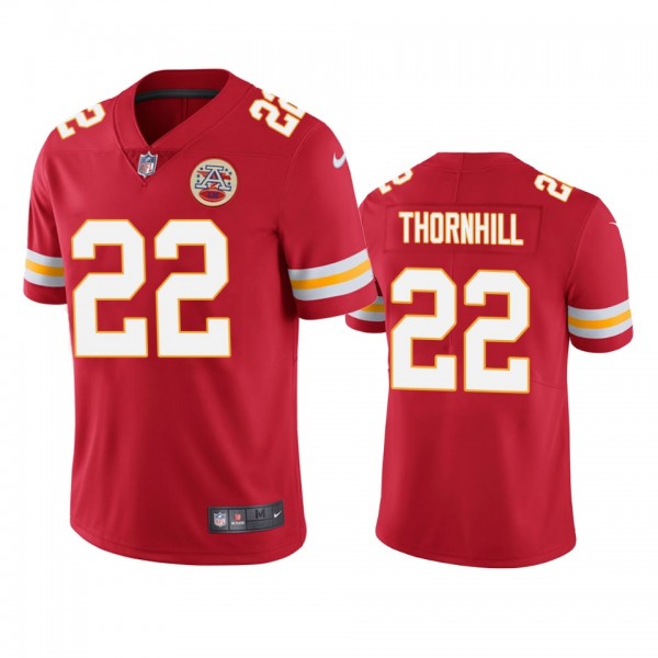 Kansas City Chiefs Juan Thornhill Red 2019 NFL Draft Vapor Limited Jersey