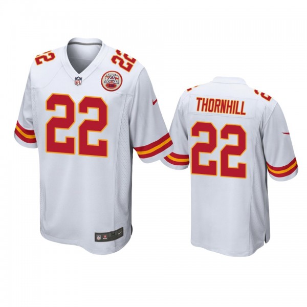 Kansas City Chiefs Juan Thornhill White 2019 NFL D...