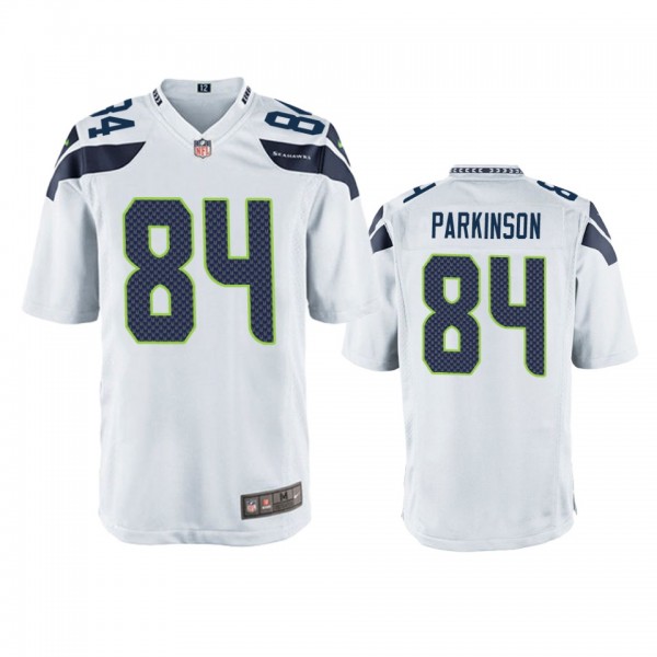Seattle Seahawks Colby Parkinson White Game Jersey