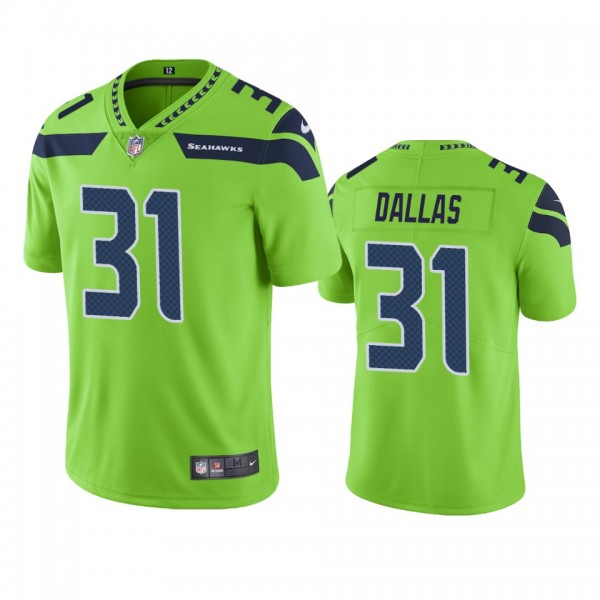Color Rush Limited Seattle Seahawks DeeJay Dallas ...