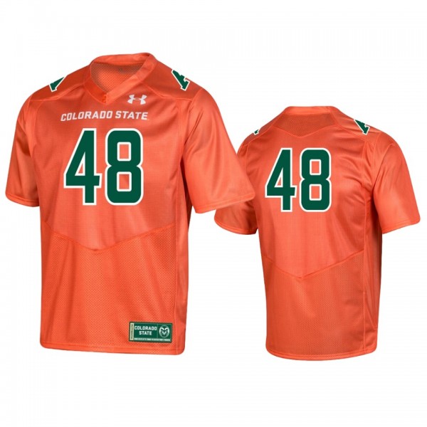 Colorado State Rams #48 Orange Game Special Jersey