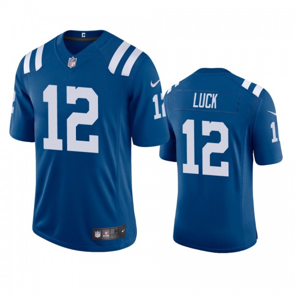 Indianapolis Colts Andrew Luck Royal 2020 Vapor Li...