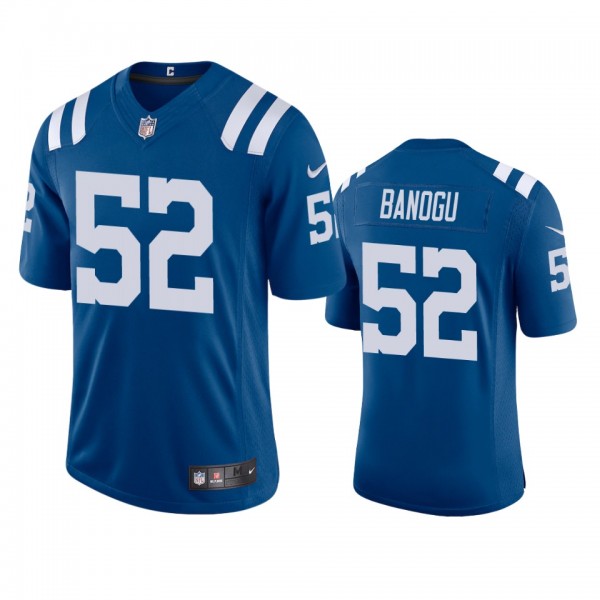 Indianapolis Colts Ben Banogu Royal 2020 Vapor Limited Jersey - Men's