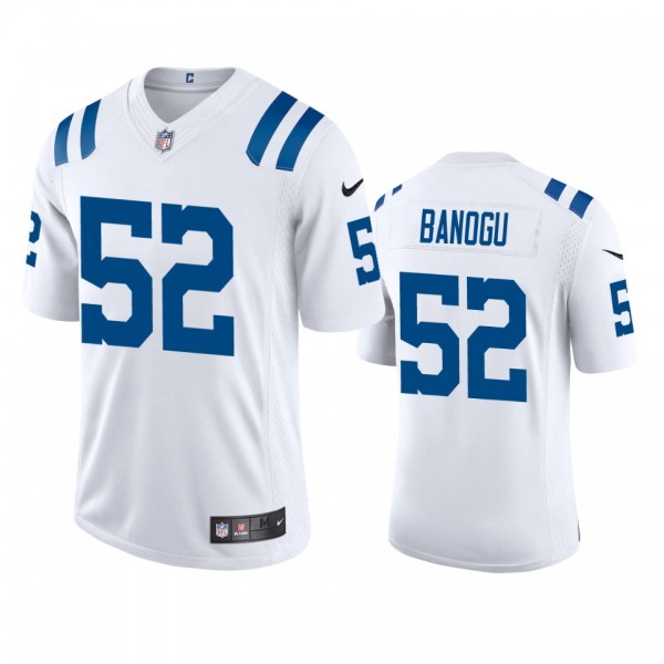 Indianapolis Colts Ben Banogu White 2020 Vapor Lim...