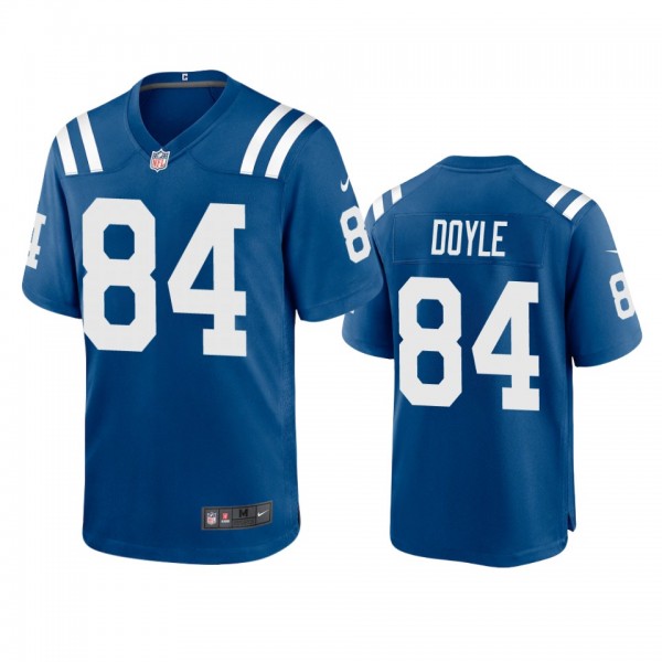 Indianapolis Colts Jack Doyle Royal 2020 Game Jers...