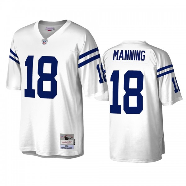 Indianapolis Colts Peyton Manning White Legacy Rep...
