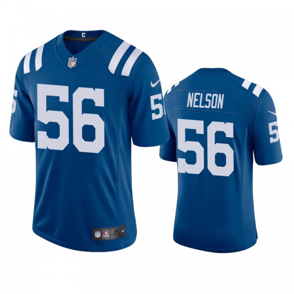 Indianapolis Colts Quenton Nelson Royal 2020 Vapor Limited Jersey - Men's