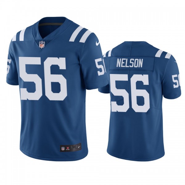 Indianapolis Colts Quenton Nelson Royal Color Rush...