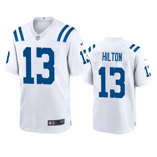Indianapolis Colts T.Y. Hilton White 2020 Game Jer...