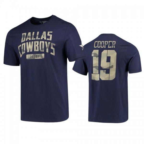 Dallas Cowboys Amari Cooper Navy Camo Name & N...