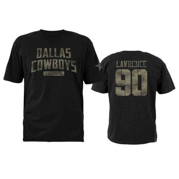 Dallas Cowboys Demarcus Lawrence Black Camo Name &...