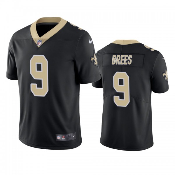 New Orleans Saints Drew Brees Black Vapor Limited ...
