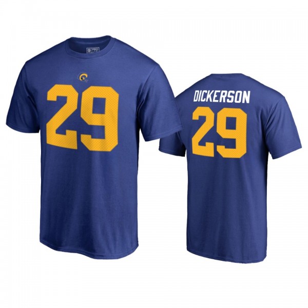 Los Angeles Rams Eric Dickerson Royal Authentic St...