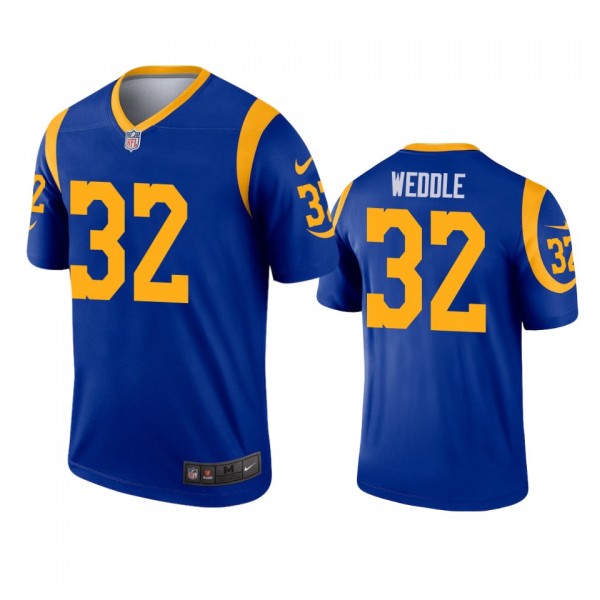 Los Angeles Rams Eric Weddle Royal Legend Jersey