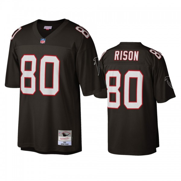 Atlanta Falcons Andre Rison Black Legacy Replica J...