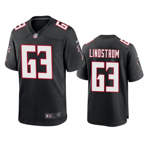 Atlanta Falcons Chris Lindstrom Black 2020 Throwba...