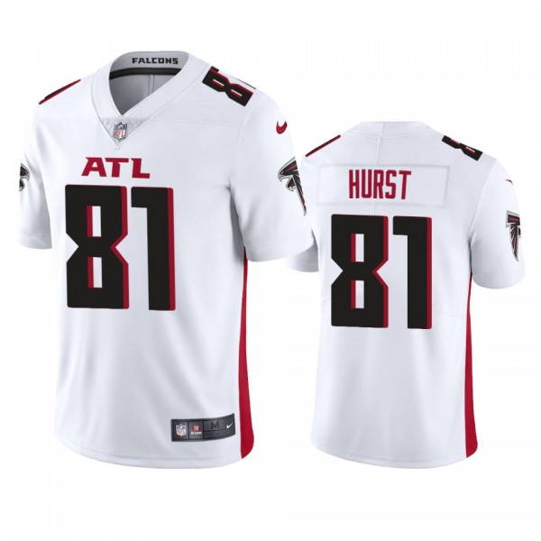Atlanta Falcons Hayden Hurst White 2020 Vapor Limi...