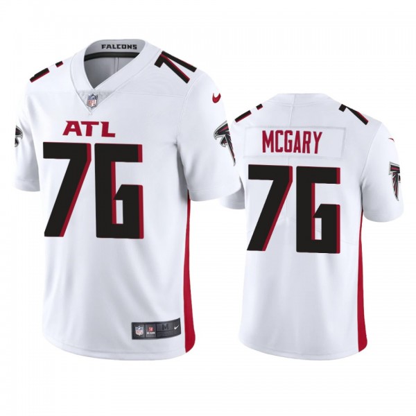 Atlanta Falcons Kaleb McGary White 2020 Vapor Limited Jersey - Men's