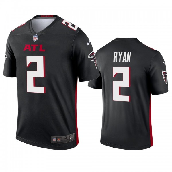 Atlanta Falcons Matt Ryan Black 2020 Legend Jersey...