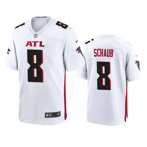 Atlanta Falcons Matt Schaub White 2020 Game Jersey