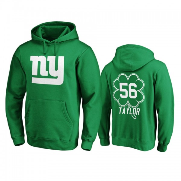 Men's New York Giants Lawrence Taylor Green St. Pa...