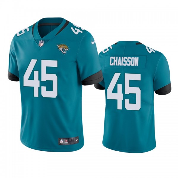 Jacksonville Jaguars K'Lavon Chaisson Teal 2020 NF...
