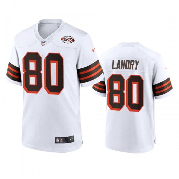 Cleveland Browns Jarvis Landry White 1946 Collecti...