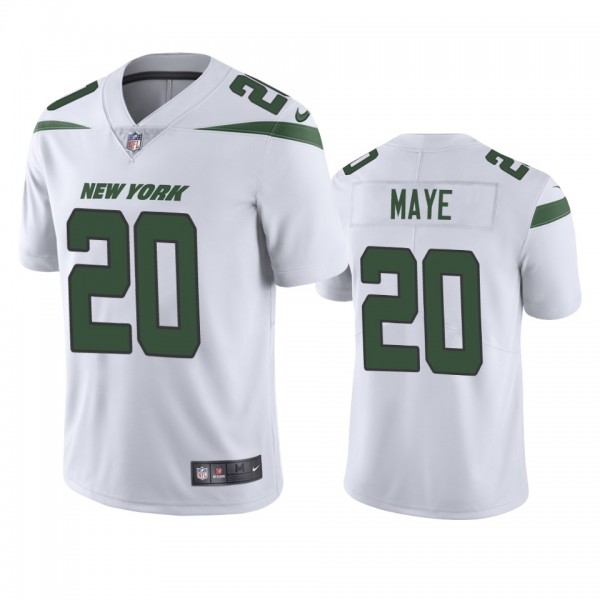 Marcus Maye New York Jets White Vapor Limited Jers...