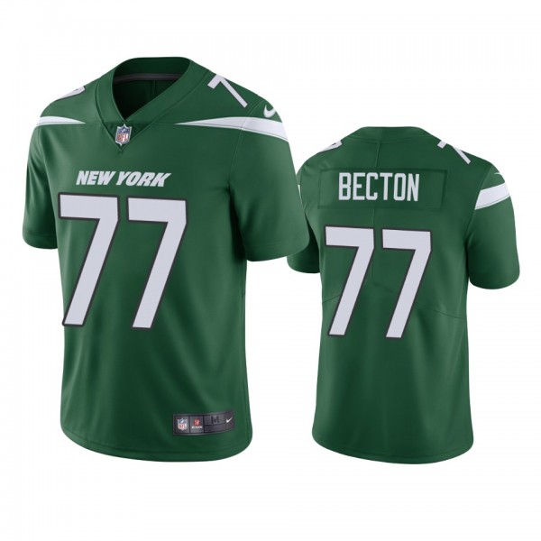 New York Jets Mekhi Becton Green 2020 NFL Draft Va...