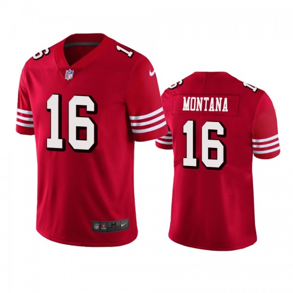 San Francisco 49ers Joe Montana Red Vapor Limited ...