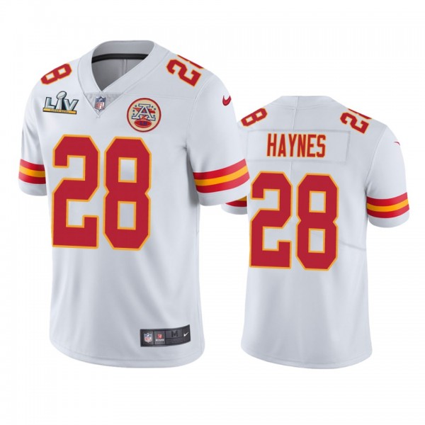 Kansas City Chiefs Abner Haynes White Super Bowl L...