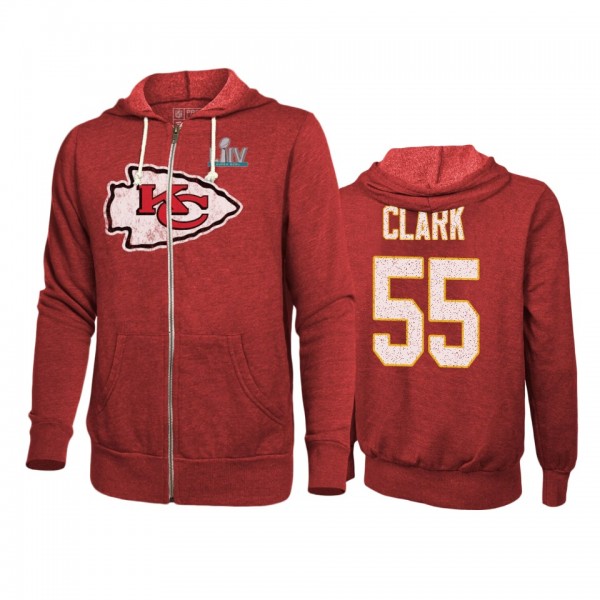 Kansas City Chiefs Frank Clark Red Super Bowl LIV ...
