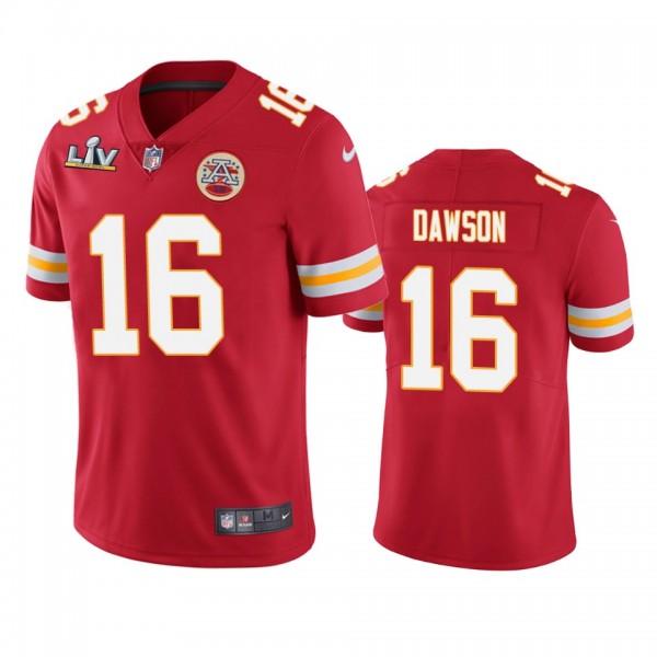 Kansas City Chiefs Len Dawson Red Super Bowl LV Vapor Limited Jersey