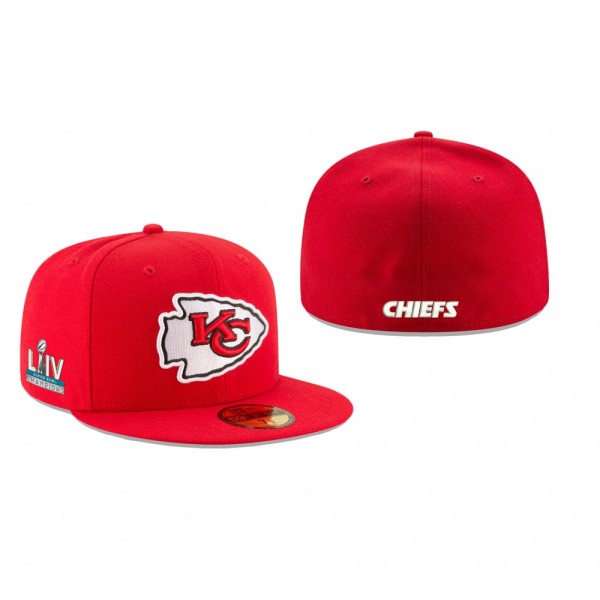 Men's Kansas City Chiefs Red Super Bowl LIV Champi...