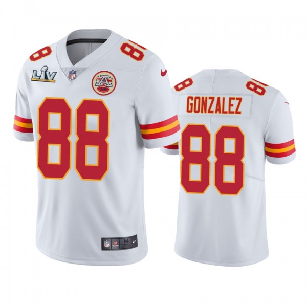 Kansas City Chiefs Tony Gonzalez White Super Bowl ...