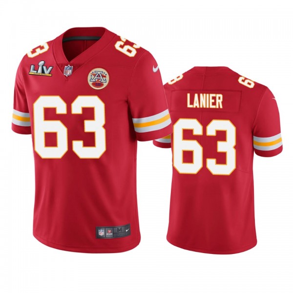 Kansas City Chiefs Willie Lanier Red Super Bowl LV Vapor Limited Jersey