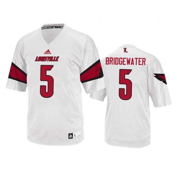 Louisville Cardinals Teddy Bridgewater White Colle...