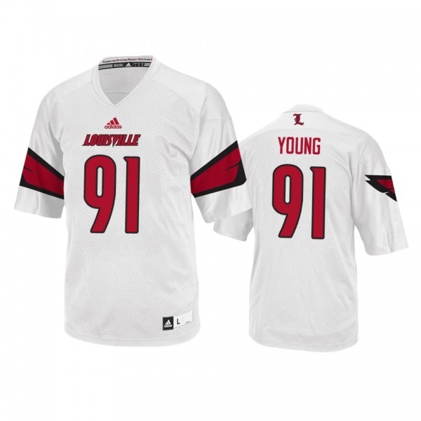 Louisville Cardinals Trevon Young White College Fo...