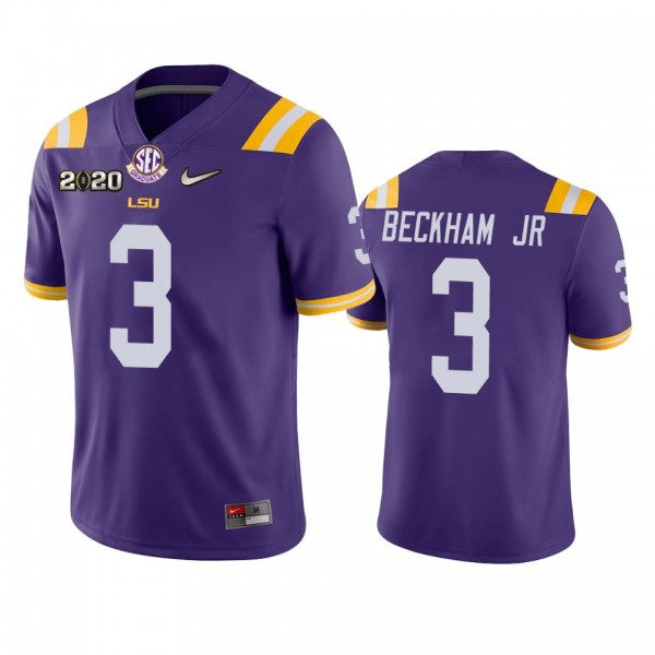 LSU Tigers Odell Beckham Jr. Purple 2020 National ...