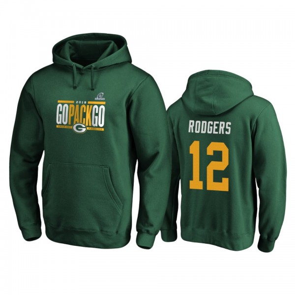 Green Bay Packers Aaron Rodgers Green 2019 NFL Pla...