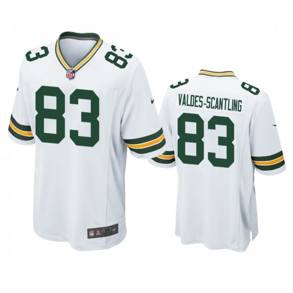 Green Bay Packers Marquez Valdes-Scantling White G...