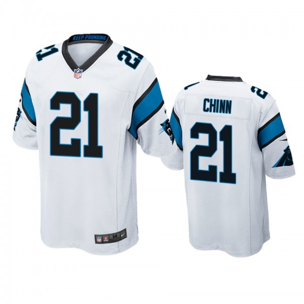 Carolina Panthers Jeremy Chinn White 2020 NFL Draf...