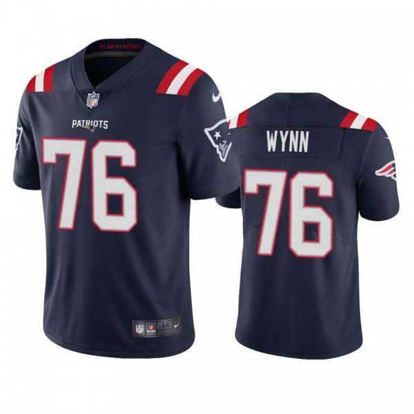 New England Patriots Isaiah Wynn Navy 2020 Vapor L...