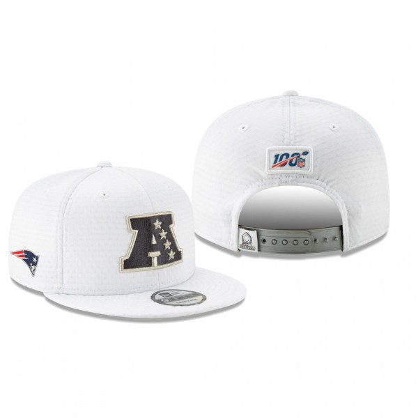 New England Patriots White AFC 2020 Pro Bowl 9FIFT...